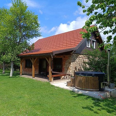 Holiday Home "Sleme" With Jacuzzi, Big Garden And Arbor With Fireplace Skrad Exteriér fotografie