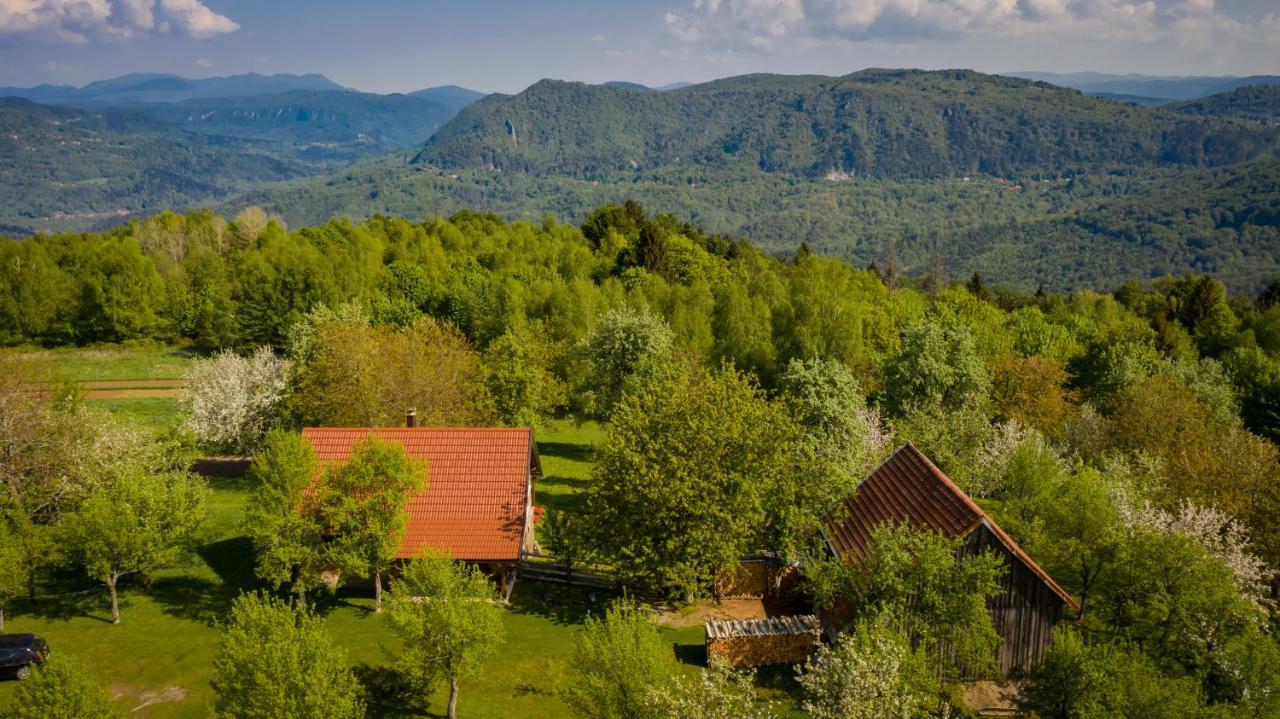 Holiday Home "Sleme" With Jacuzzi, Big Garden And Arbor With Fireplace Skrad Exteriér fotografie